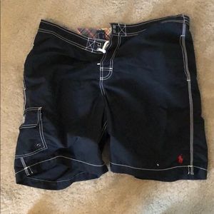 Polo Black swim trunks